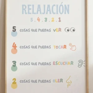 Relajación 5 4 3 2 1